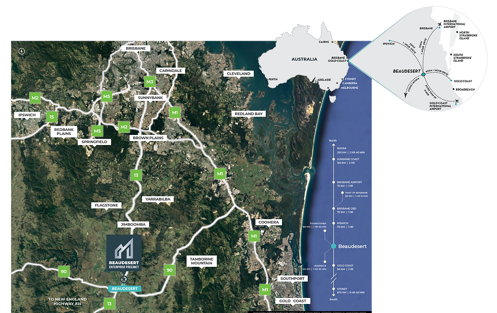 Location Beaudesert Precinct